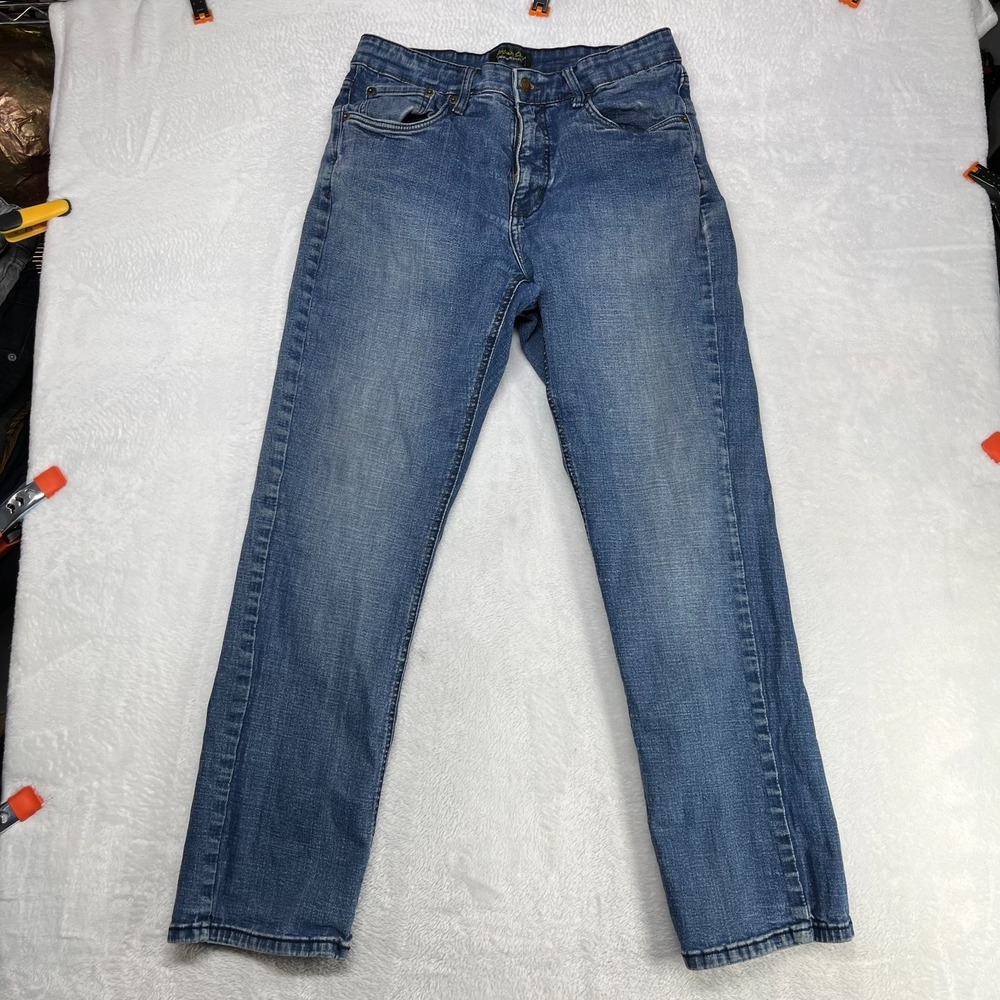 Urban Star Jeans Men's Blue‎ Denim Stretch Mid Rise Straight Zip Fly - 30X30